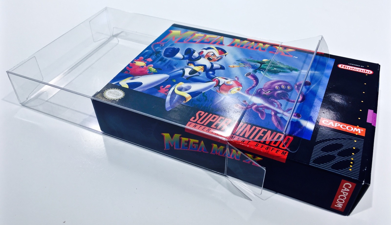 200 SNES / N64 / ATARI JAGUAR Box Protectors Clear Cases Super Nintendo 64 CIB