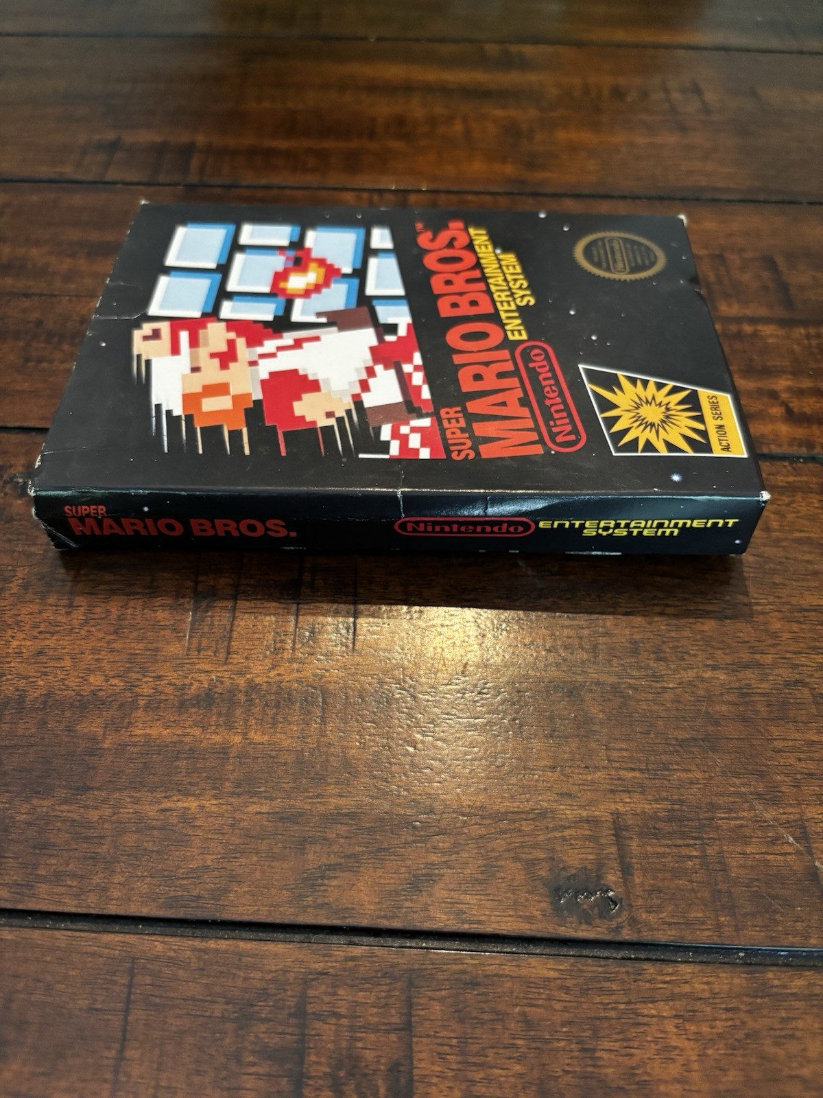 Super MARIO BROS. Nintendo NES Game Original 1985 Cardboard Collector **BOX ONLY
