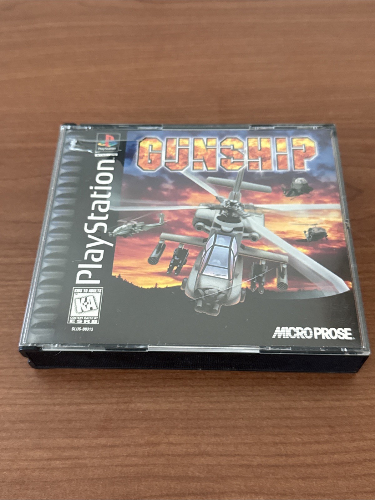 Gunship (Sony PlayStation 1, 1996) PS1 Complete CIB W/ Reg Card