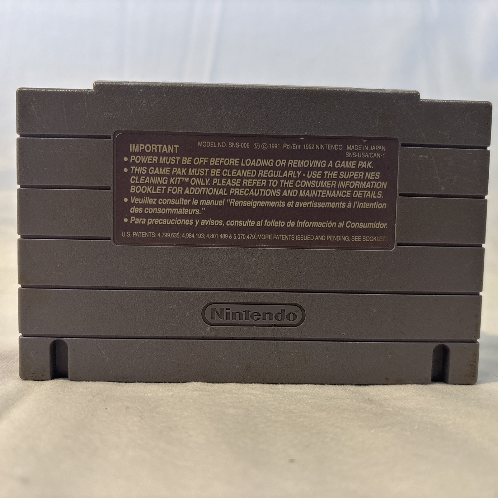 Natsume Championship Wrestling (SNES Super Nintendo Entertainment System)