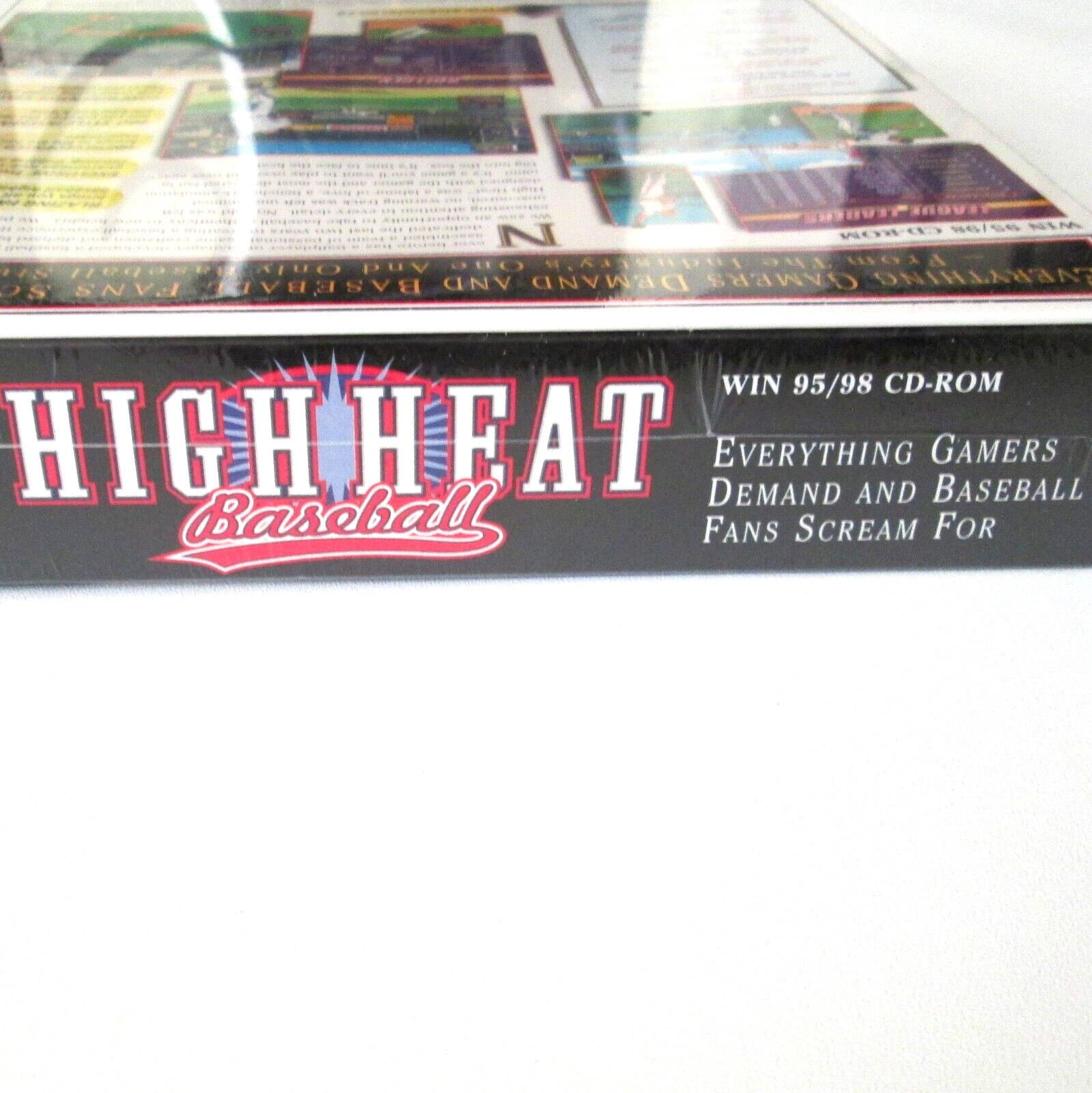 Vintage High Heat Baseball 1999 PC Game Global Star Software Sealed