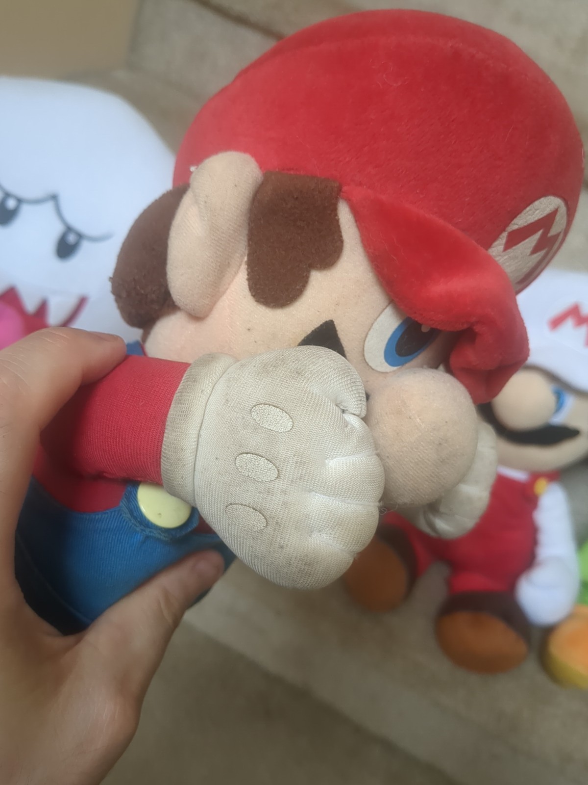 Nintendo Super Mario Plush Rare Japan Prize Toys All Star 2011 Yoshi Donkey Kong