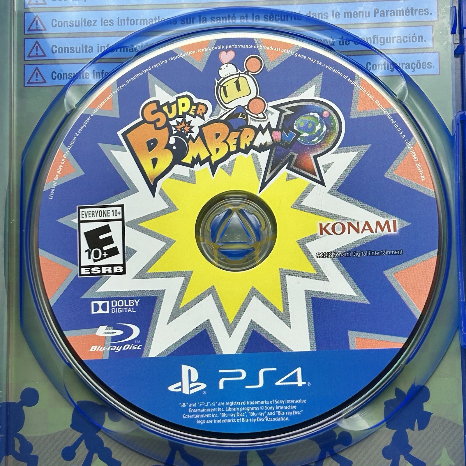Super Bomberman R (PS4 PlayStation 4, 2018, Ratchet&Clank Exclusive) ~ Excellent