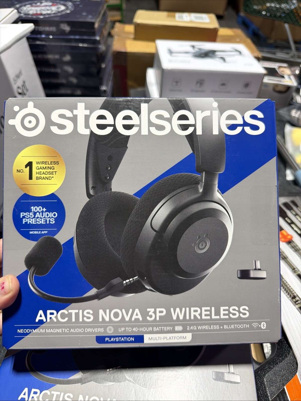 New & Sealed! SteelSeries Arctis Nova 3P Wireless Multi-Platform Gaming Headset
