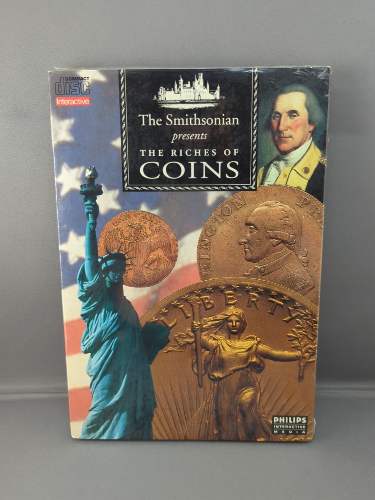 * Smithsonian Riches of Coins (Phillips CD-i) Brand New NIB