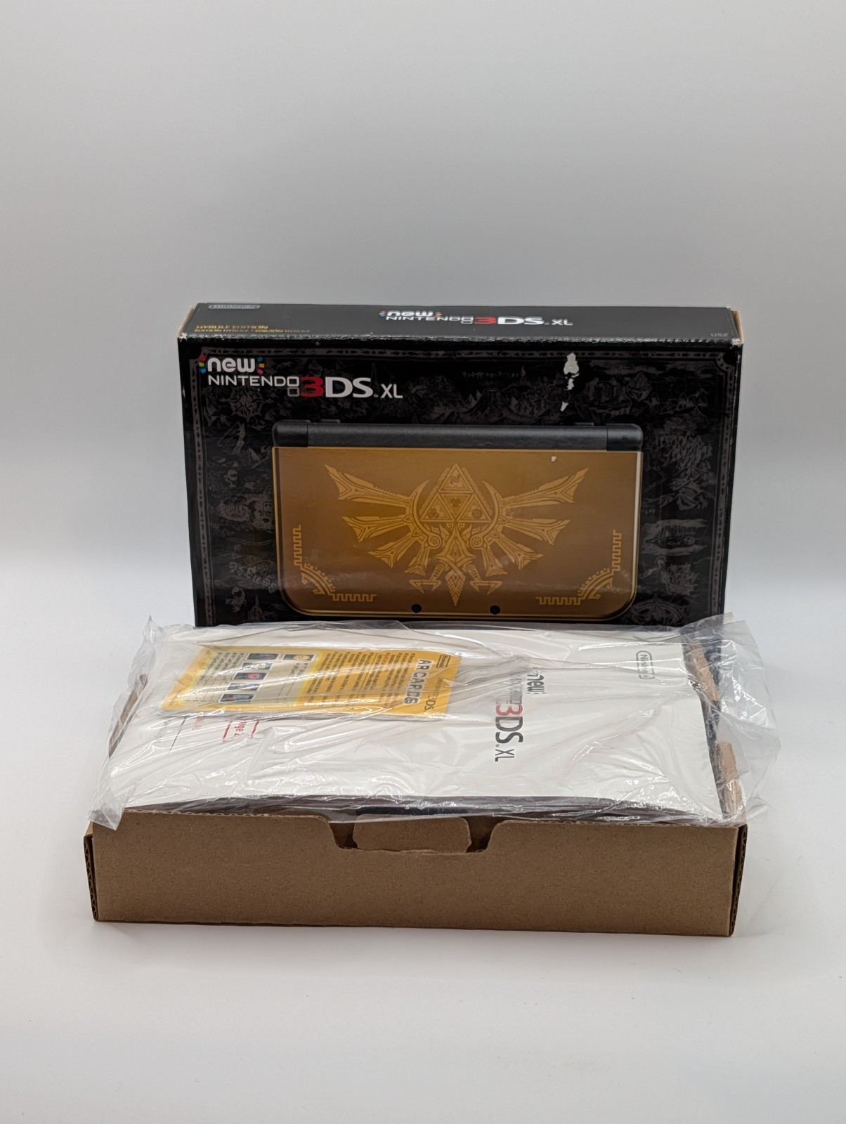 New Nintendo 3DS XL Hyrule Edition – Complete In Box Rare Excellent Condition