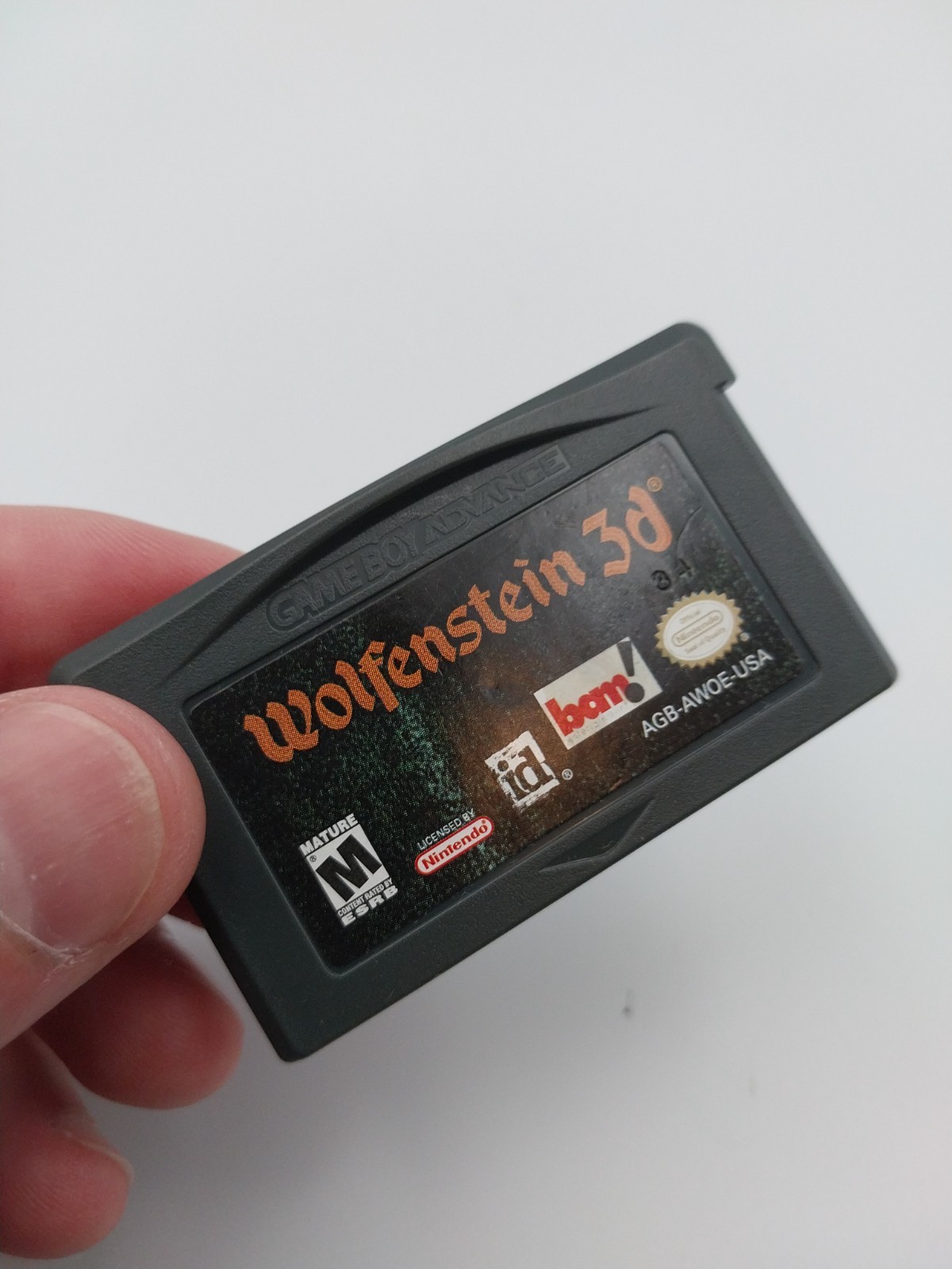 Wolfenstein 3D (Nintendo Game Boy Advance GBA, 2002) Cartridge Only -TESTED