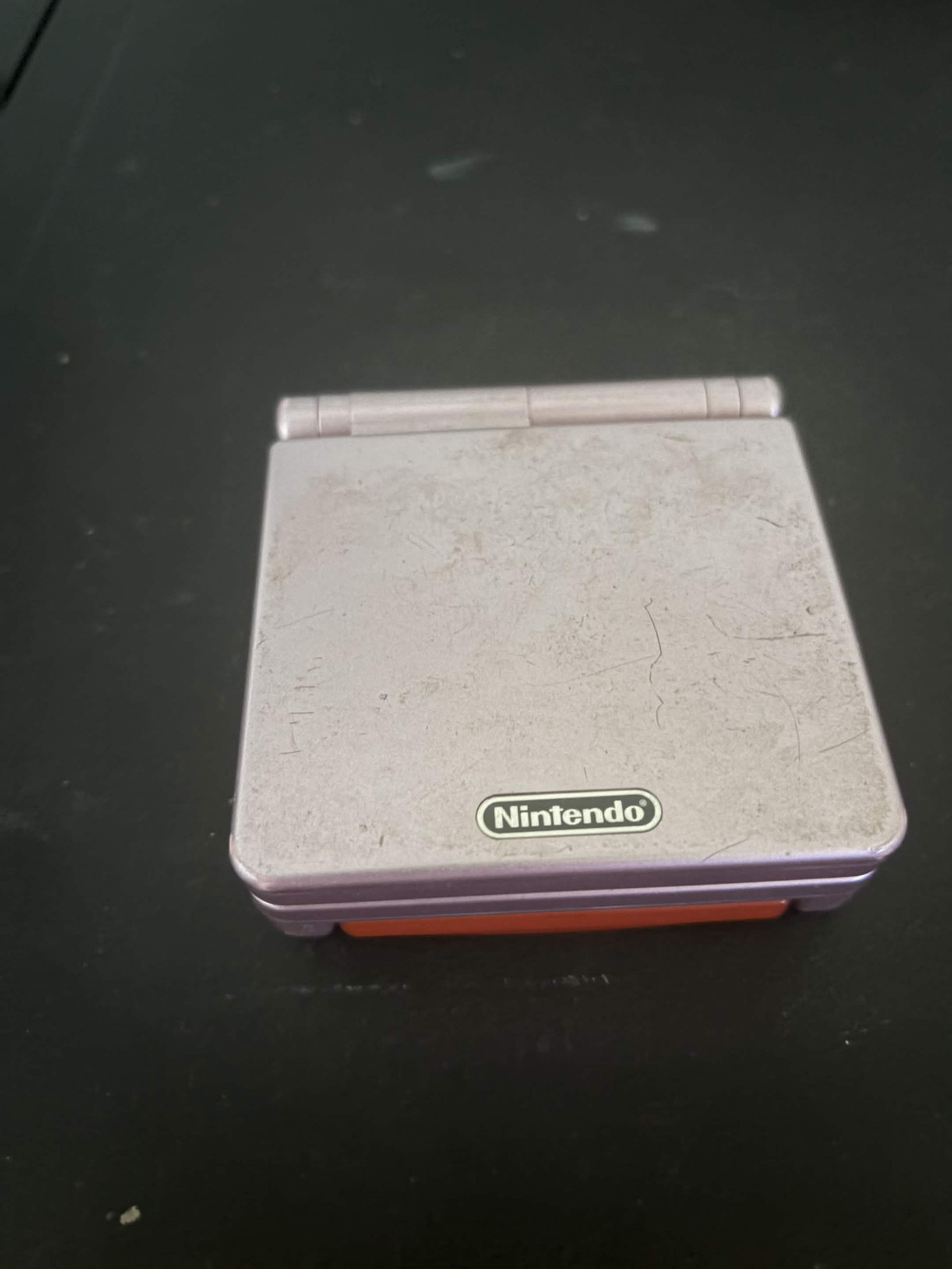 Nintendo Game Boy Advance SP Handheld System – Graphite with charger