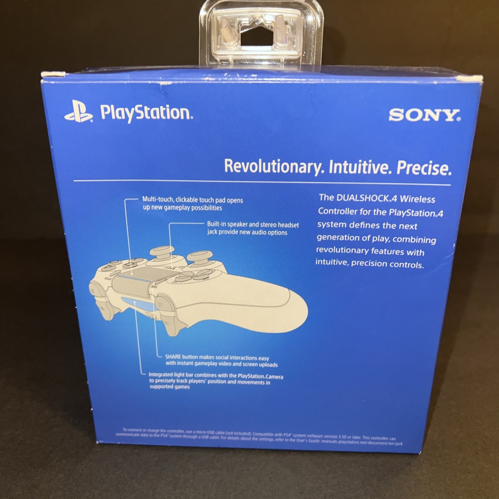 RARE Sony PS4 LE Titanium Blue Dualshock 4 Wireless Controller – New Unopened