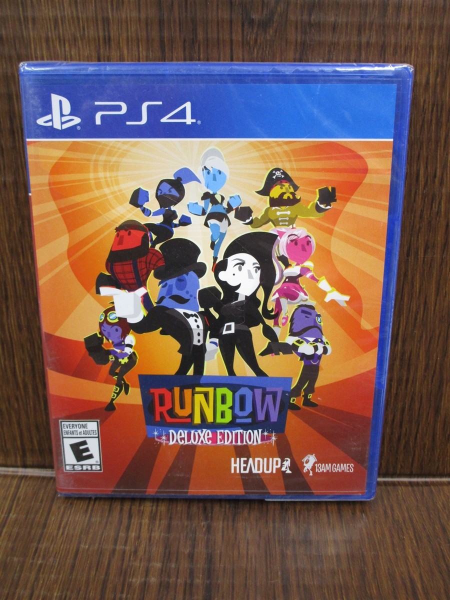 Video Game PS4 Runbow Deluxe Edition NEW SEALED