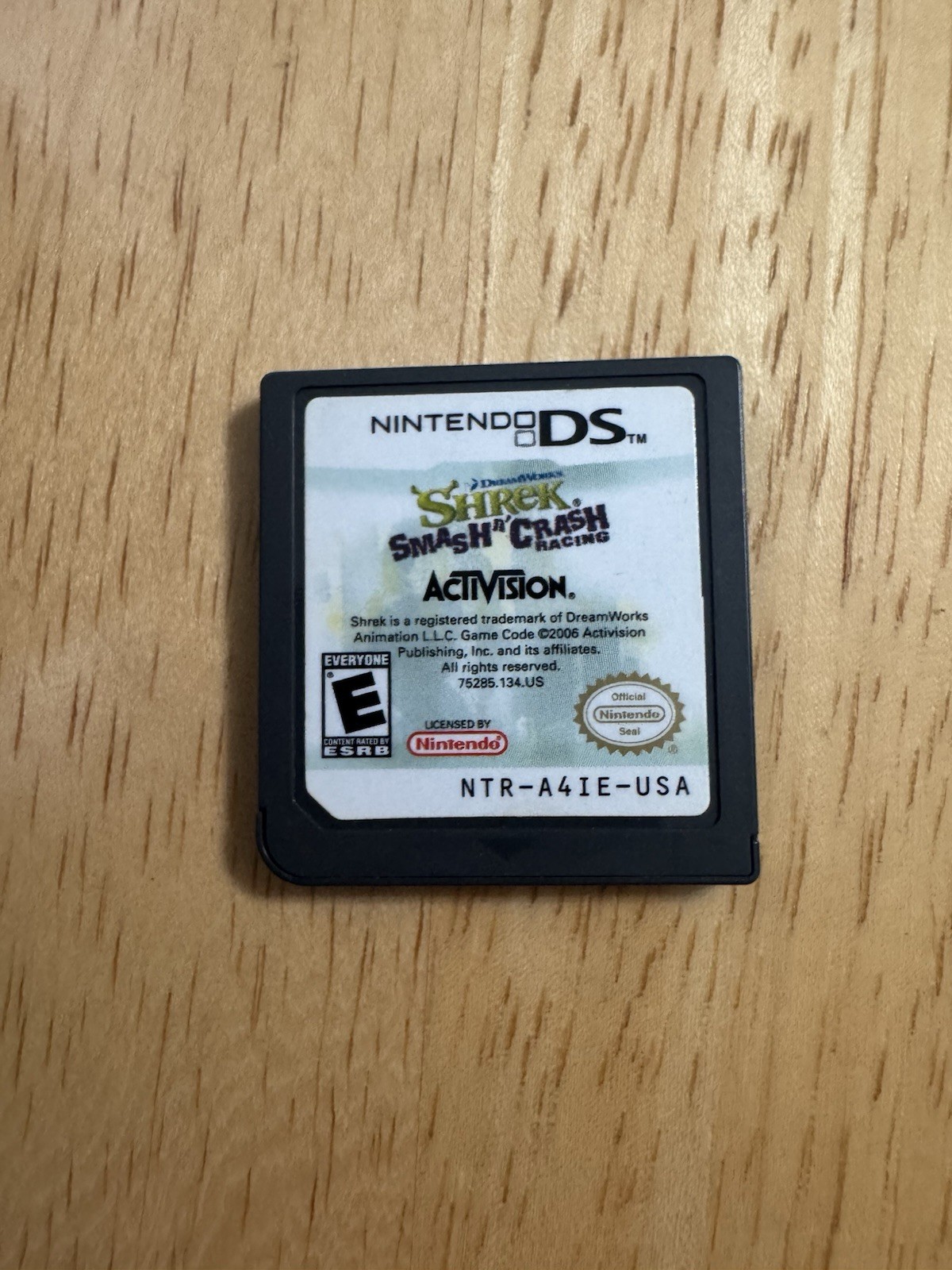 Shrek: Smash n’ Crash Racing (Nintendo DS, 2007) – Game Untested But Free Return