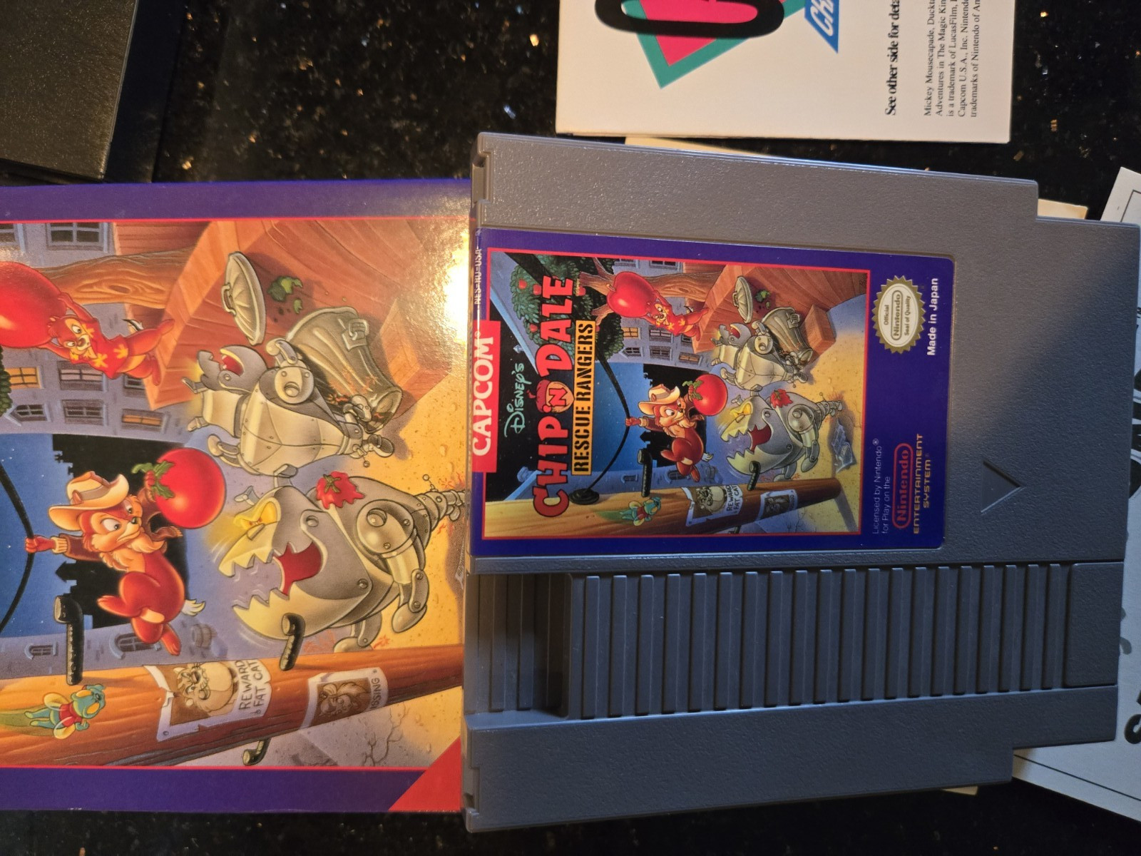 Chip ‘N Dale: Rescue Rangers complete in box Nintendo NEW OVAL SEAL #1