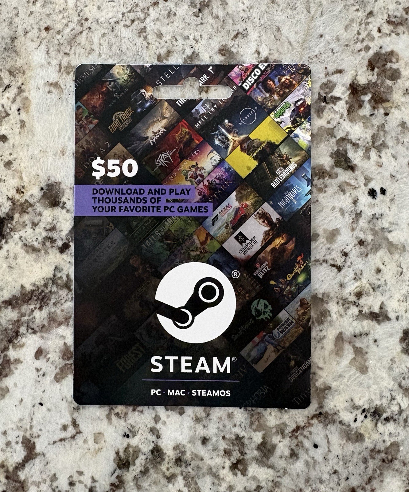 Steam Gift Card Pc Prepaid Giftcard Game Card! NEW! *Physical Card* Fast Ship🔥