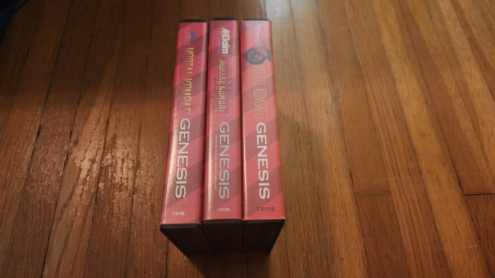 SEGA Genesis Mortal Kombat 1, 2, and 3 All CIB