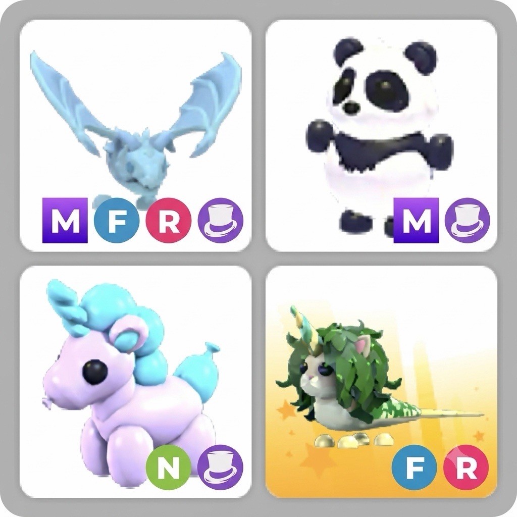 Adopt me pet BUNDLE (4)