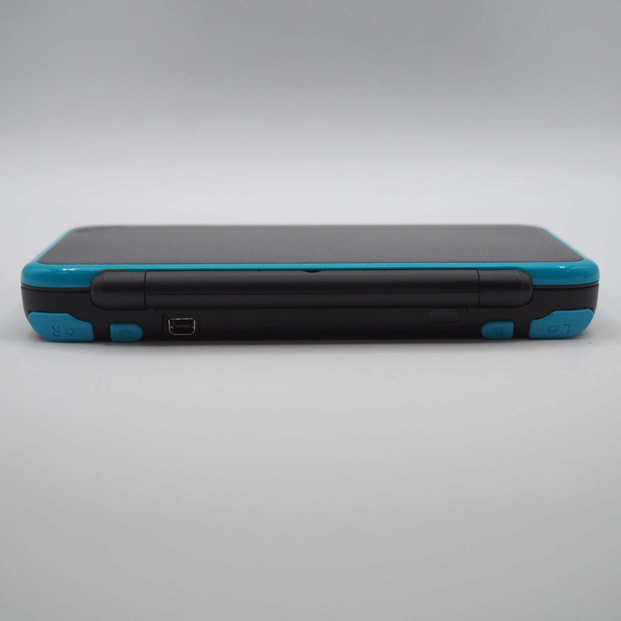 Nintendo new 2DS LL Handheld Console only Black×Turquoise JAN-001 Tested NTSC-J