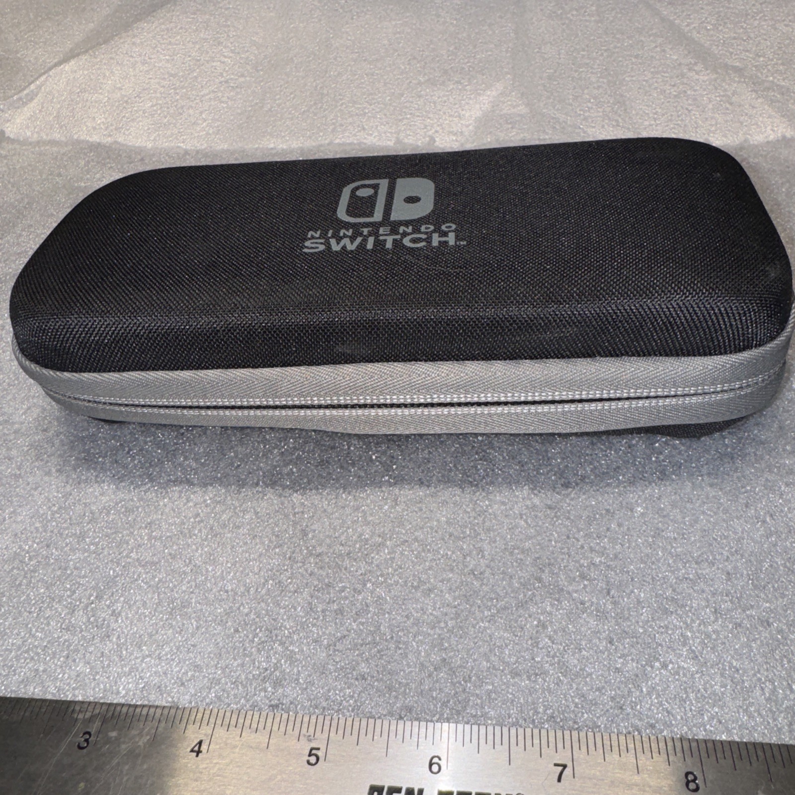 Nintendo Switch Lite Official Travel Carry Case Black and Gray