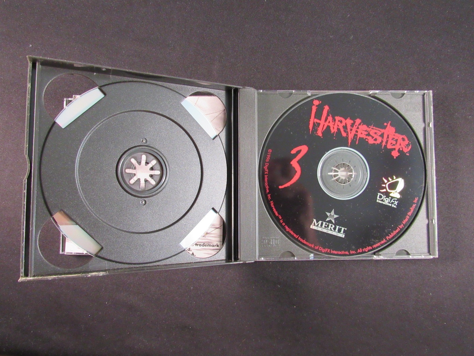 Harvester PC CD-ROM Game (1996) DigiFX Virgin Interactive