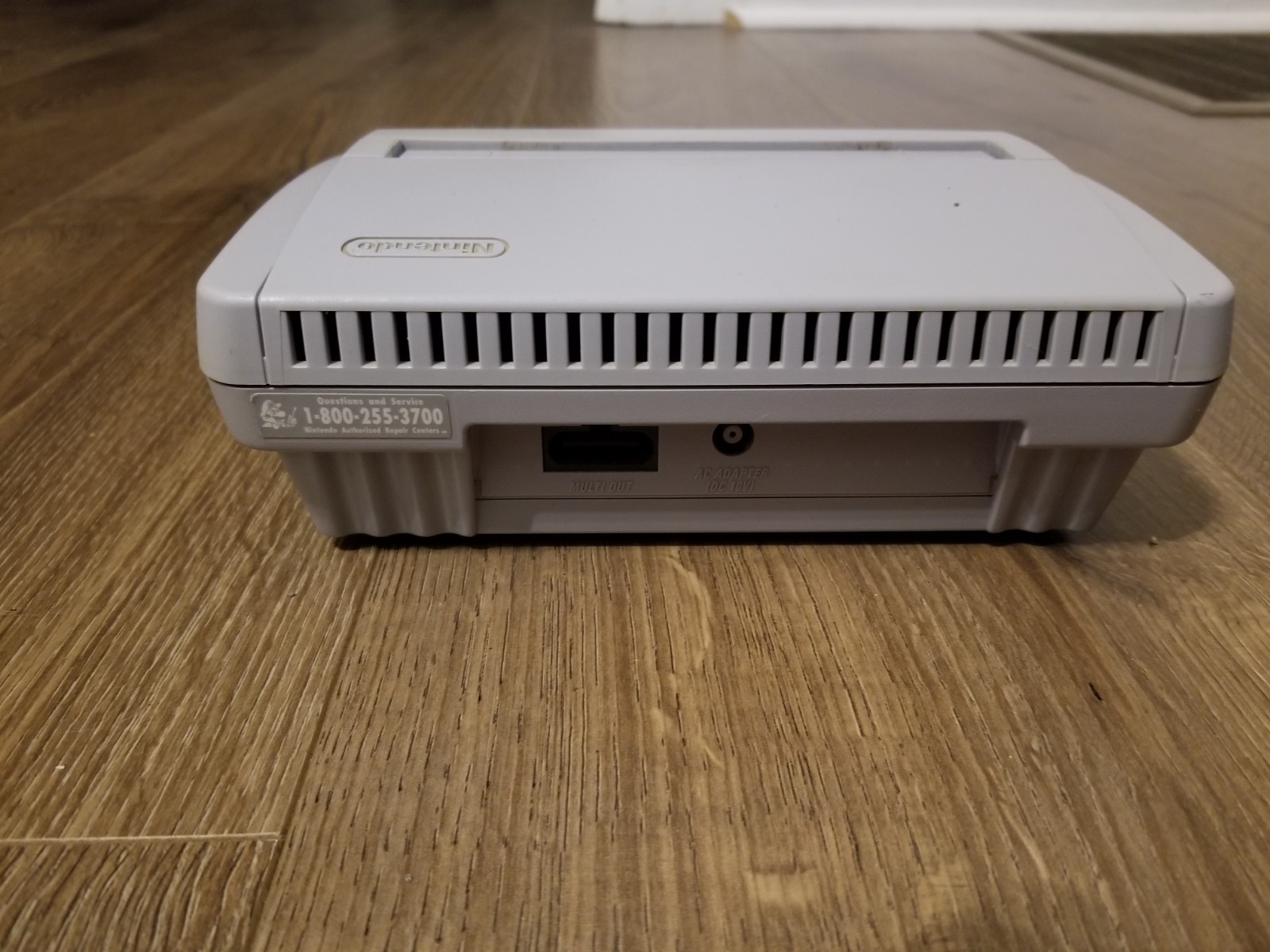 Super Nintendo Entertainment System (SNES JR. 1991) CONSOLE ONLY