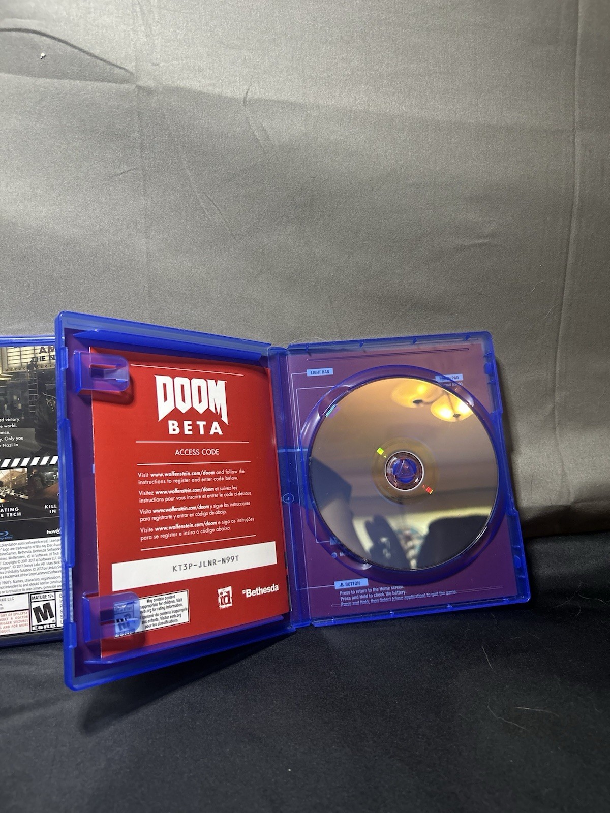 Wolfenstein Videogame Bundle – The New Colossus (sealed) & The New World Order