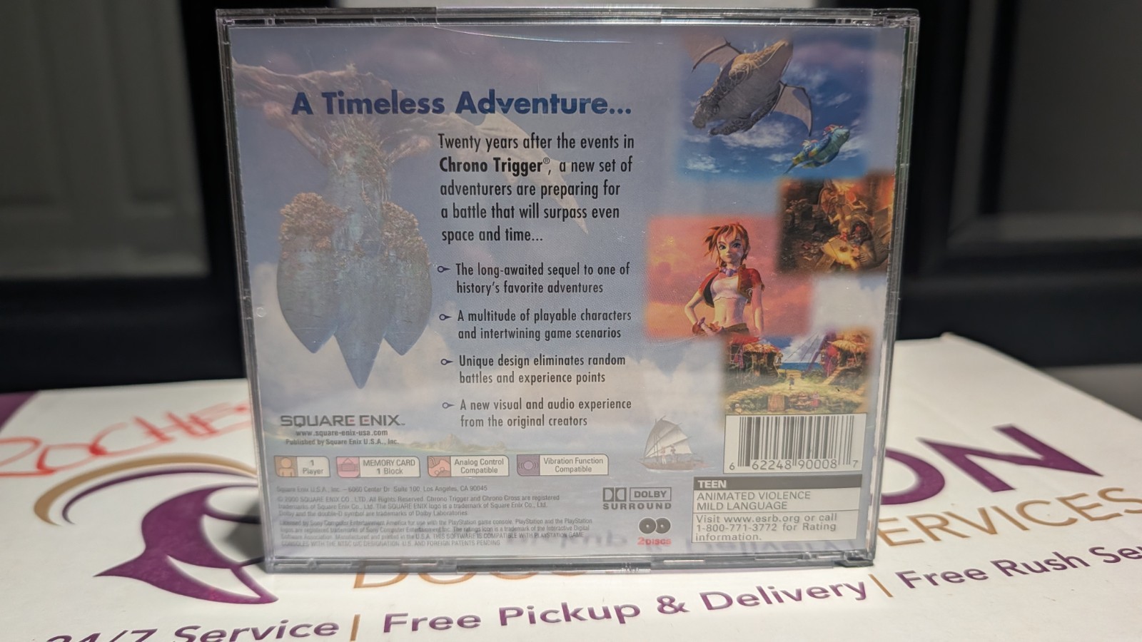 Square Enix Chrono Cross PS1 CIB Greatest Hits T JRPG RPG