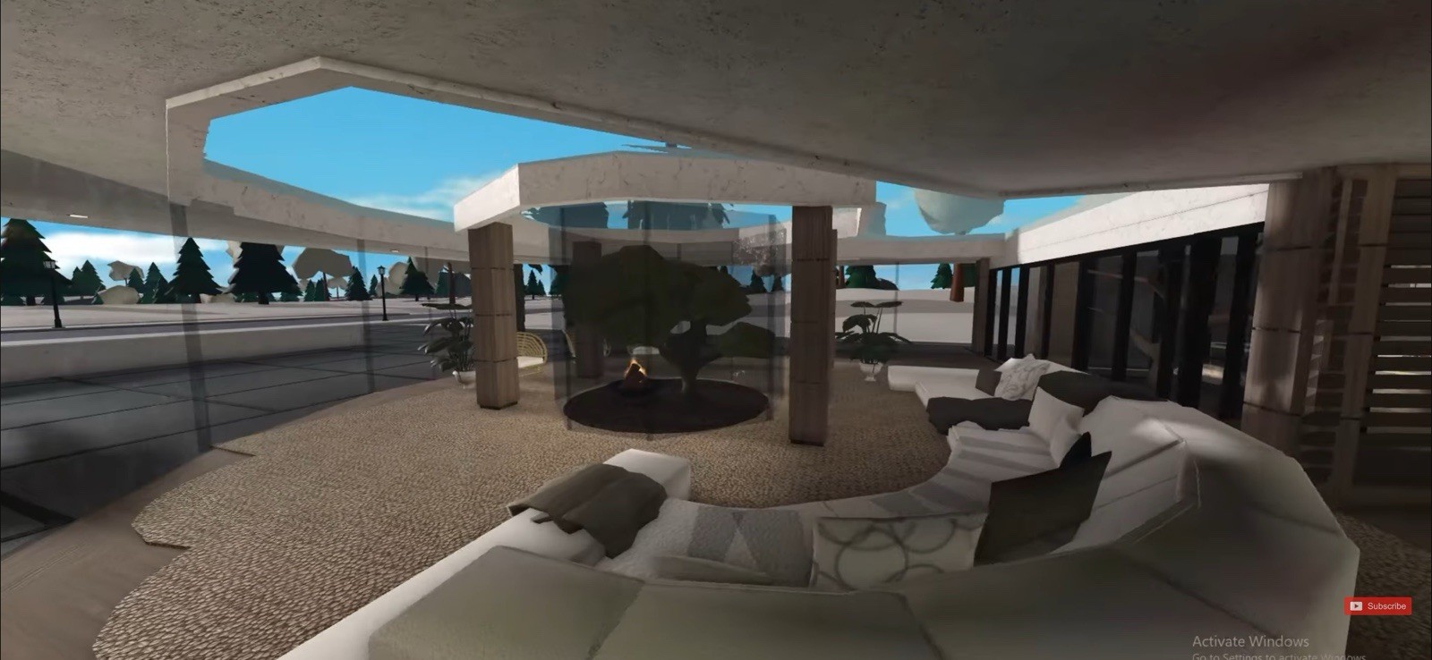 MEGA MODERN MANSION BLOXBURG.CHECK DESCRIP.FAST BUILDER FOR AFFORDABLE PRICE