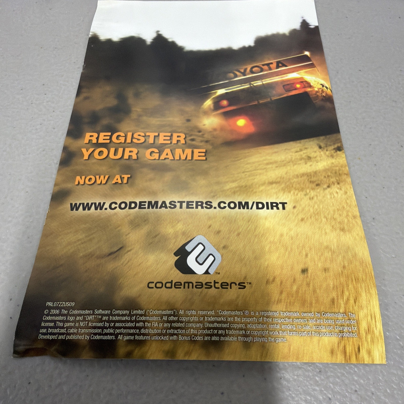 DIRT, 2006, PC Racing Game DVD, US Retail Store Edition – Tested And Working