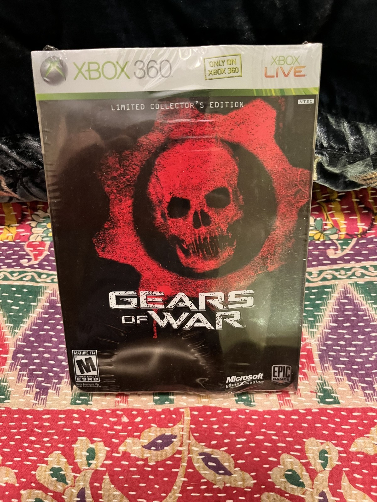 Gears of War:NEW/Factory Sealed Steelbook Limited Collector’s Edition Xbox 360