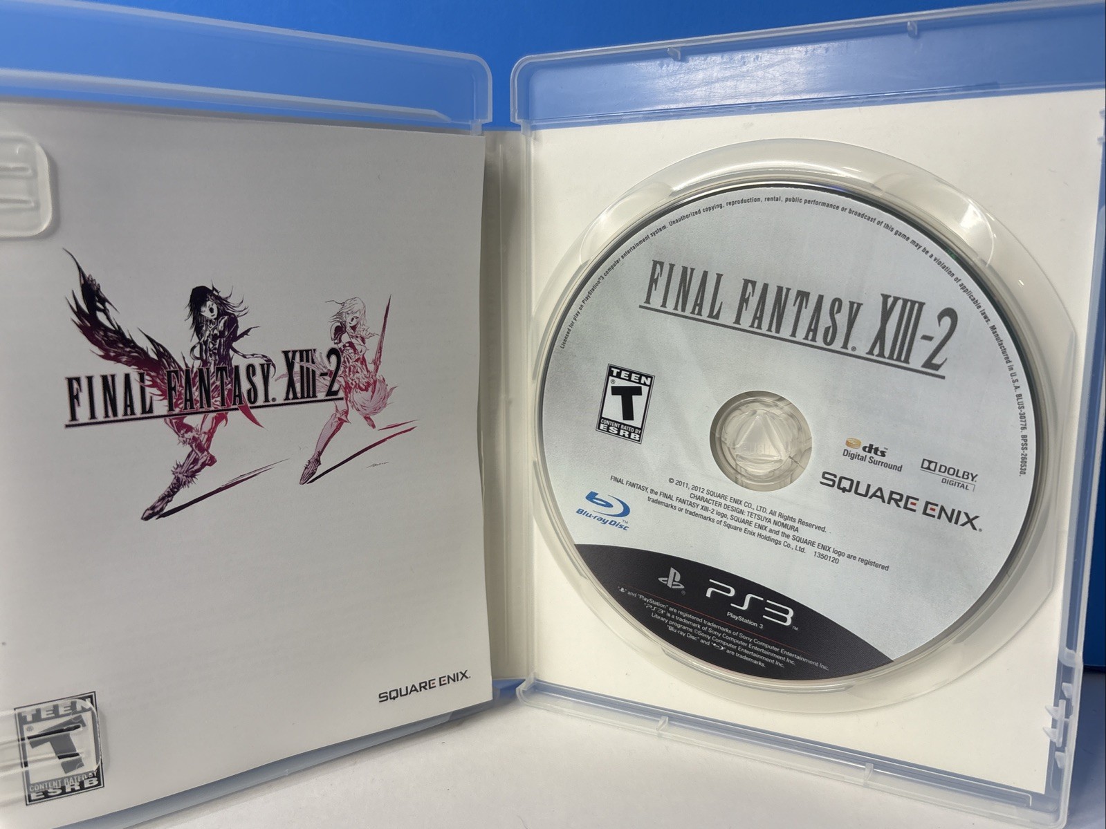 Final Fantasy XIII-2 PlayStation 3 PS3 PS 3 Square Enix RPG Complete CIB