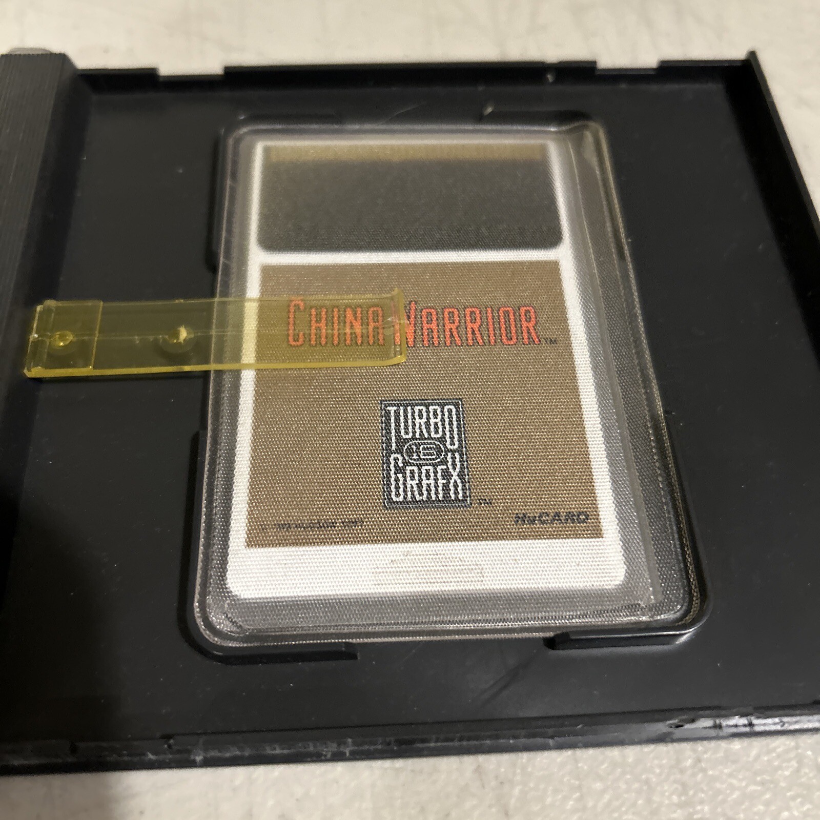 China Warrior – NEC TurboGrafx-16 TG-16 Case, Manual, Sleeve – Clean & Tested