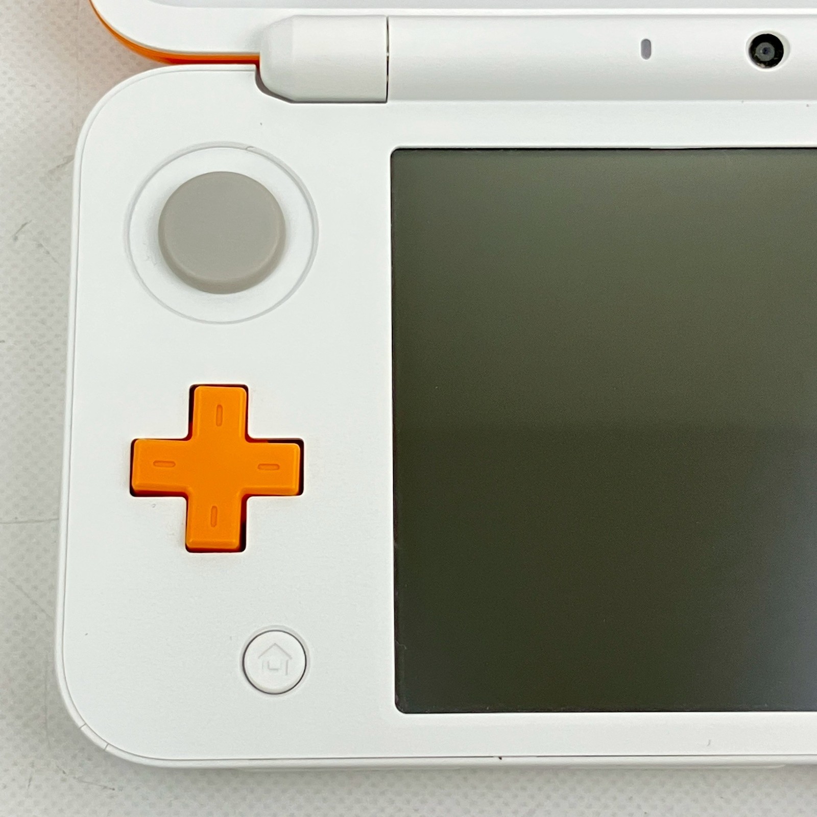 Nintendo new 2DS LL XL White Orange S Rank Console Only Japanese Only 655