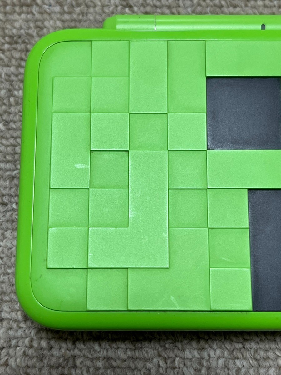 New Nintendo 2DS XL LL Minecraft Creeper Edition Console region Japanese B950