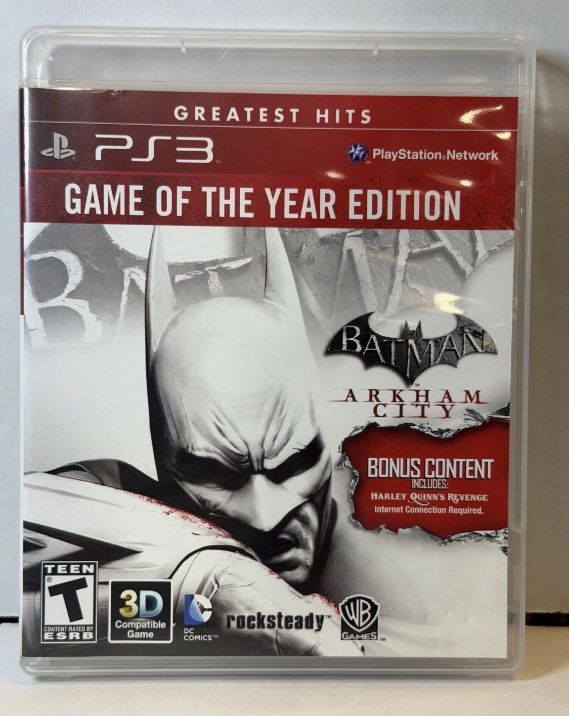 Batman: Arkham City – Game of the Year Edition GH CIB Tested Free Shipping