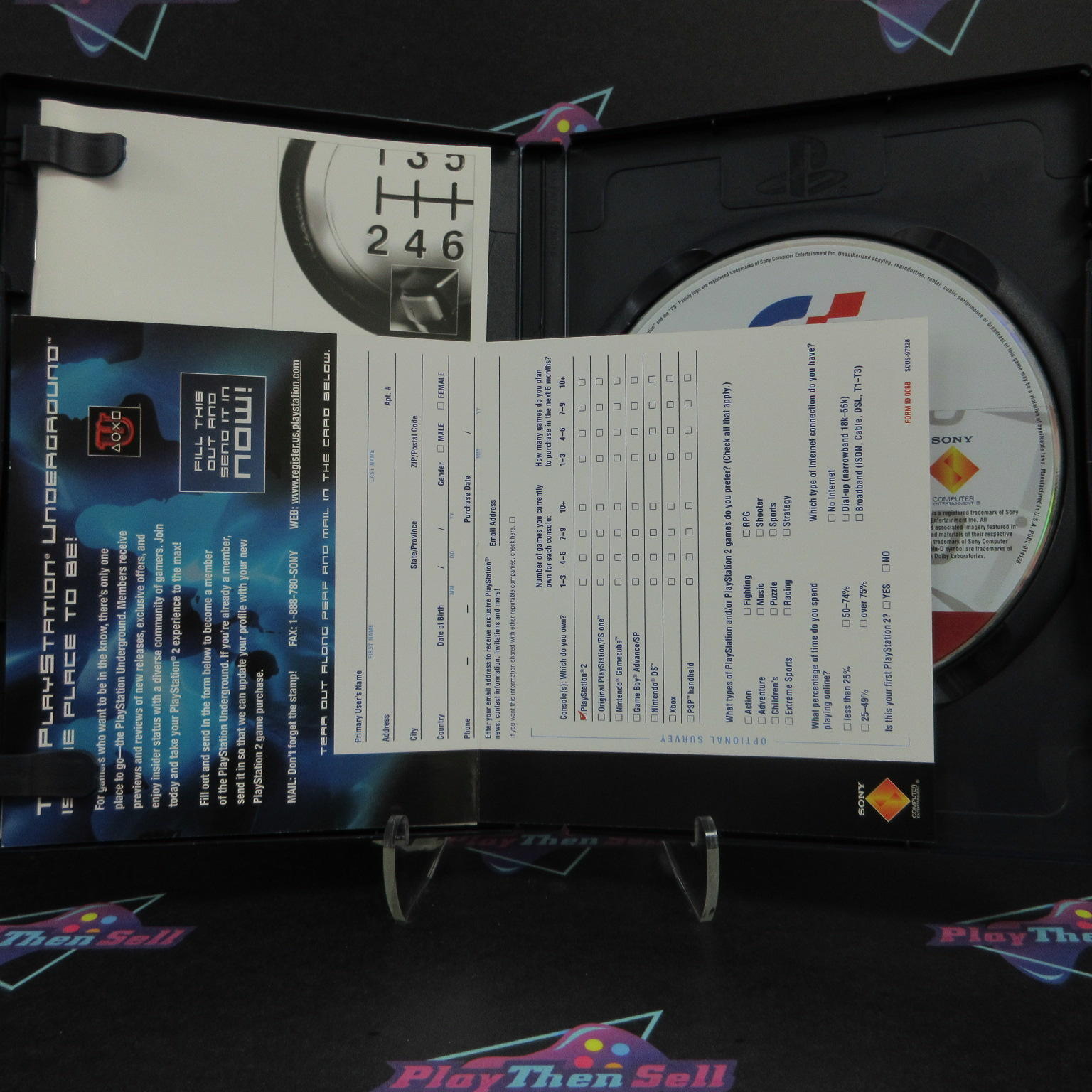 Refurbished Gran Turismo 4 PS2 PlayStation 2 GH + Reg Card Complete – Excelle..