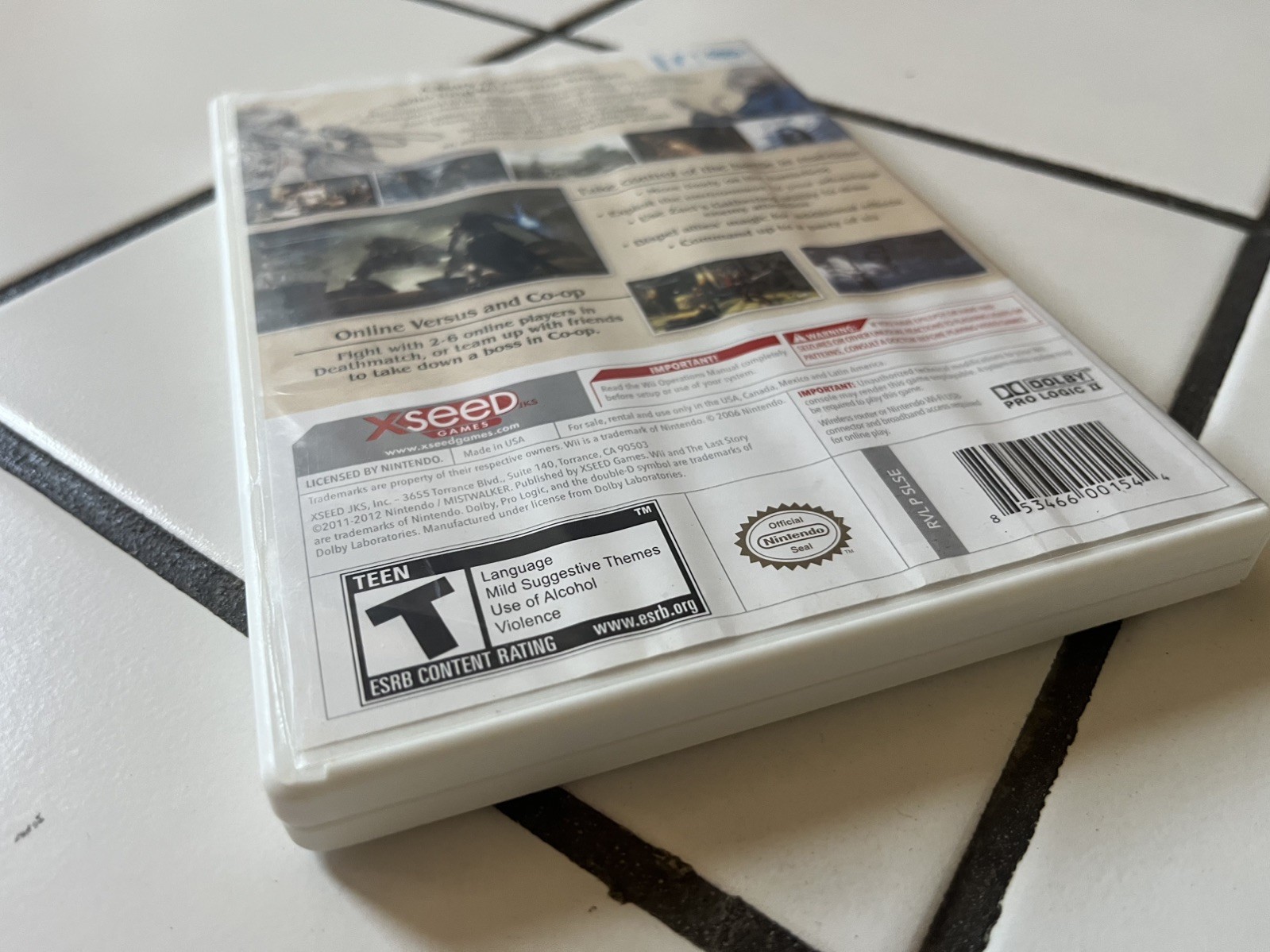 The Last Story (Nintendo Wii, 2012) – CIB