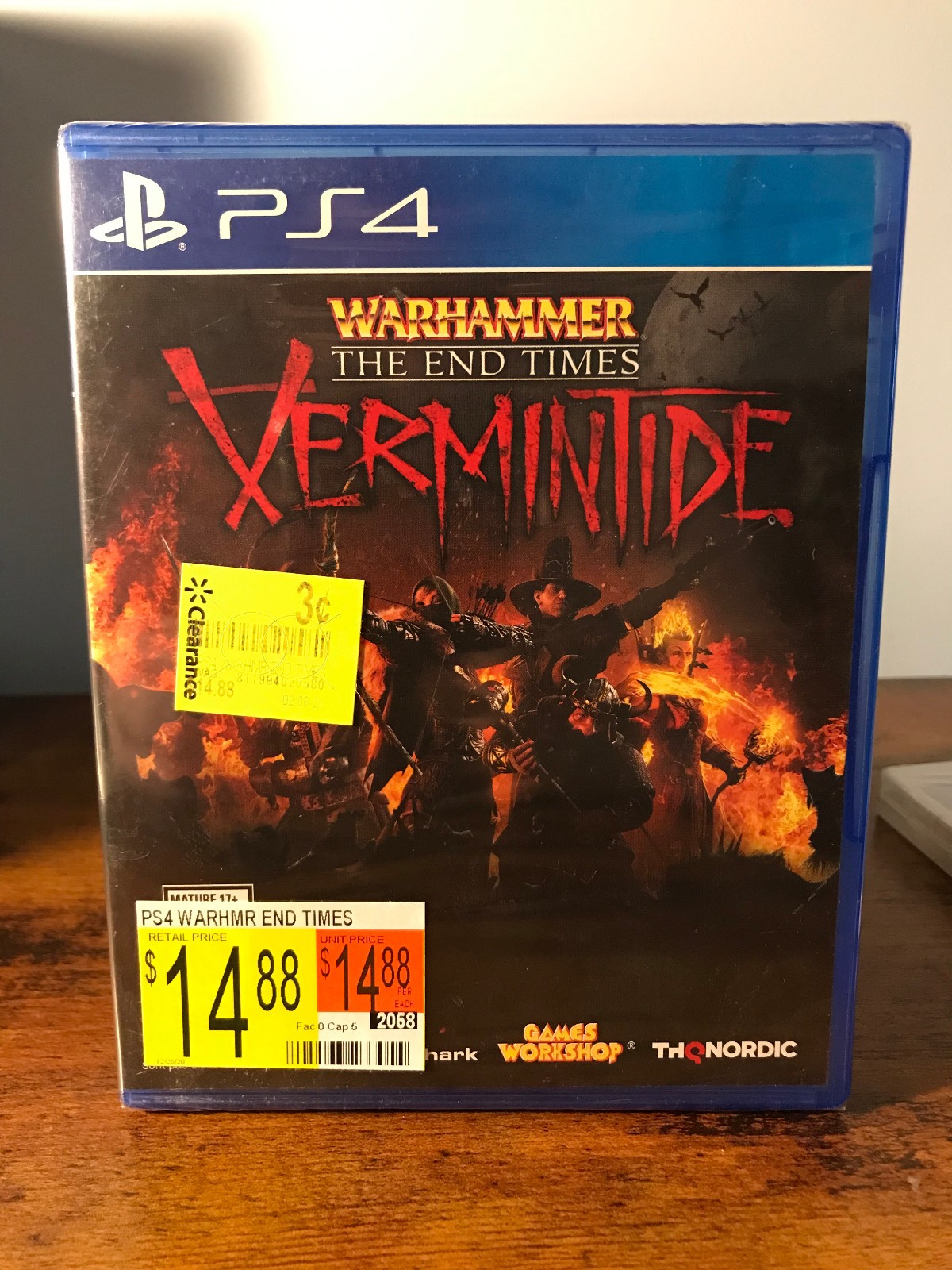Brand New – Warhammer The End Times: Vermintide PlayStation 4 / Sony PS4 Sealed