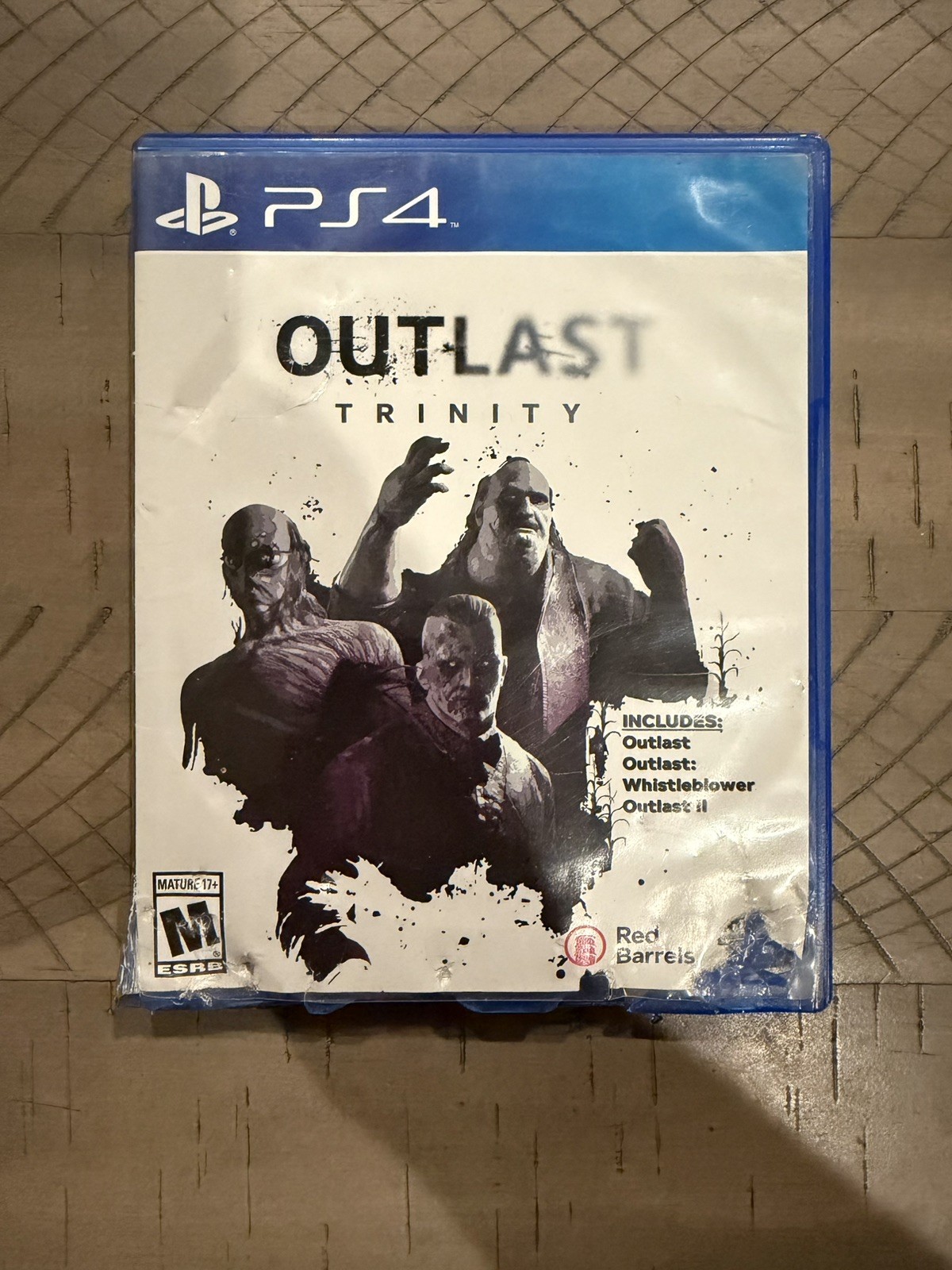 Outlast Trinity w/ Both Discs (Sony PlayStation 4, 2017)