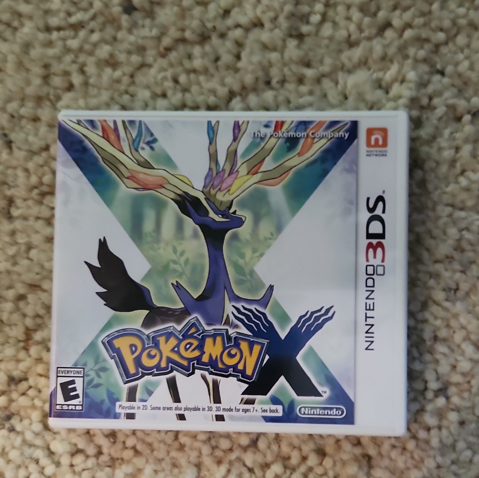 Nintendo Pokémon X Nintendo 3DS w/ Manual & Case, RPG, E, NTSC-U/C 2013