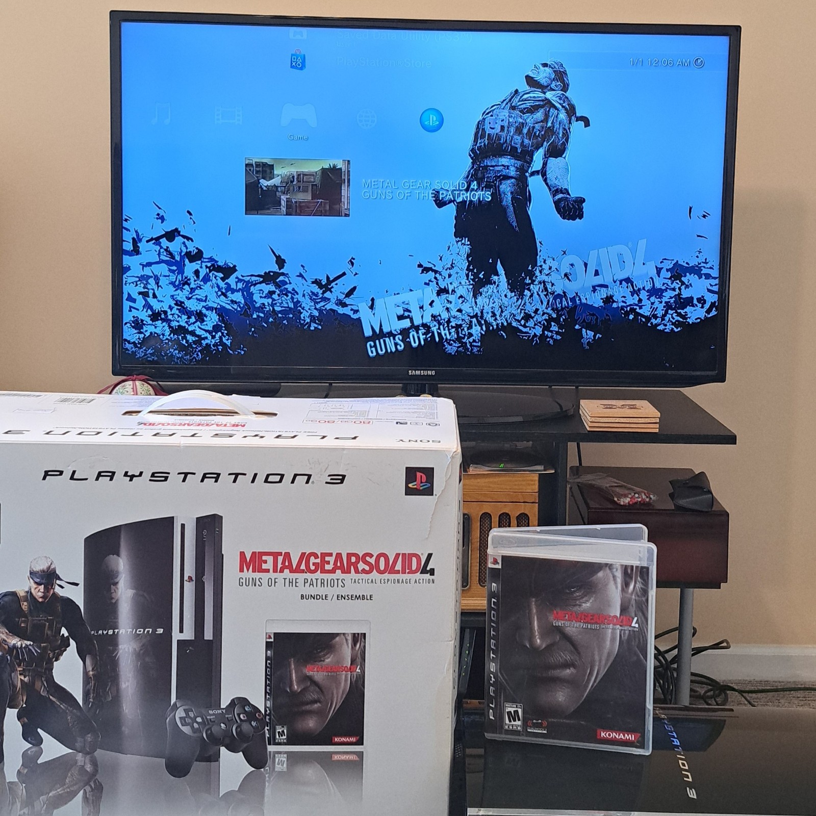 ✅ Sony PlayStation 3 80GB Console PS3 Bundle CECHE01 Backwards Compatible w/ Box