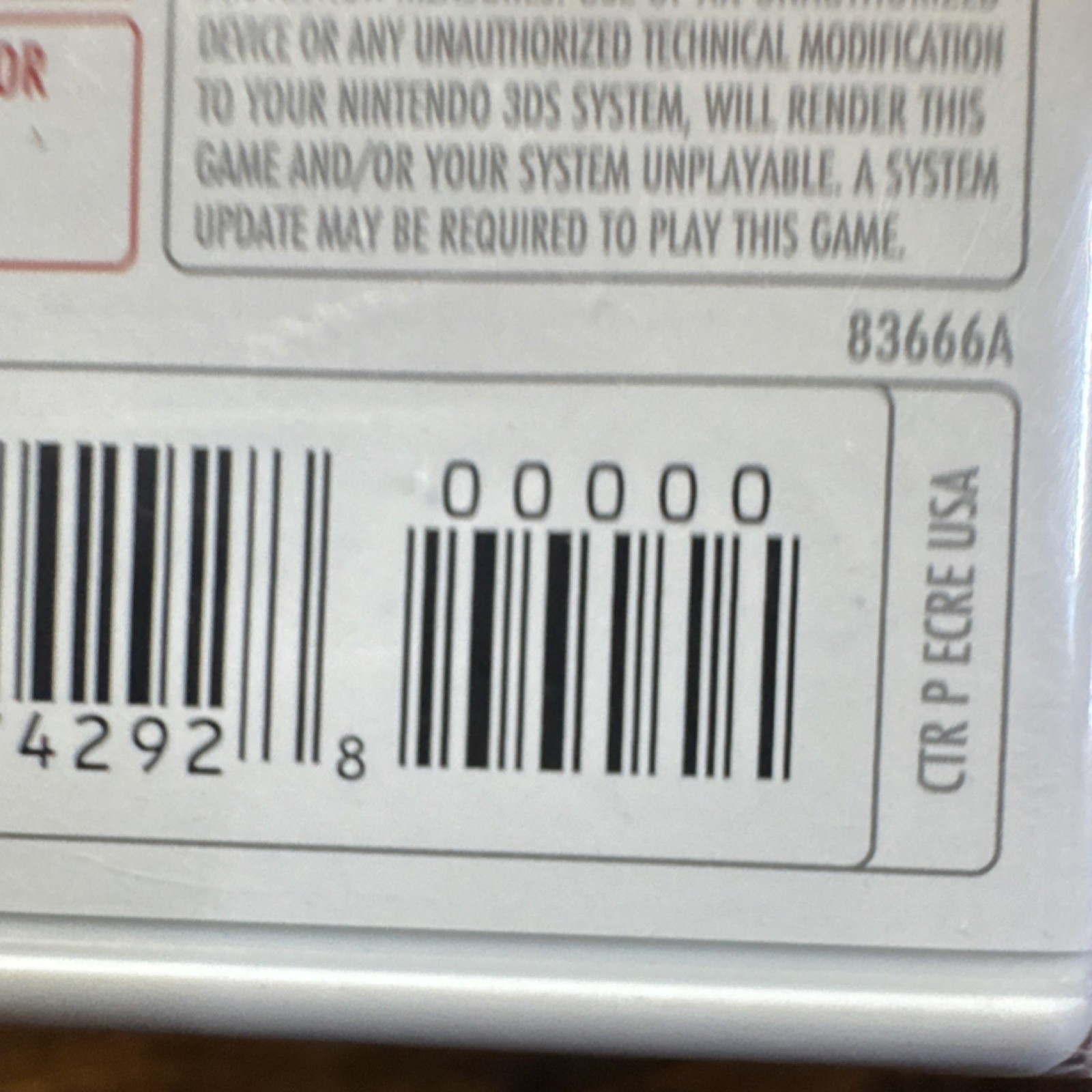 Nintendo 3DS Omega Ruby Original Game Case DVD Keep Case Box USA