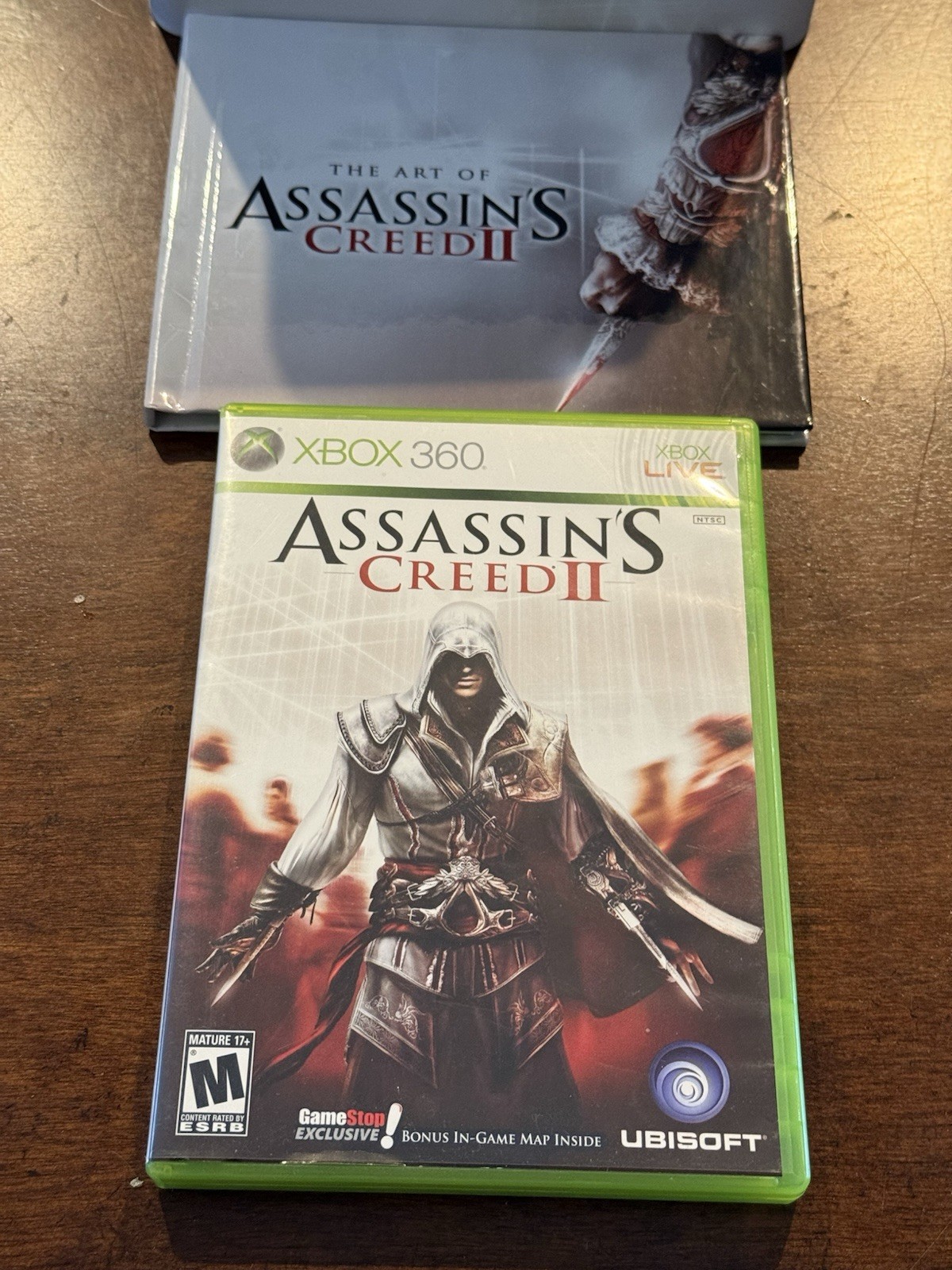 Assassins Creed II Collectors Edition Includes Tin, Statue & Bonus Disc No Game.