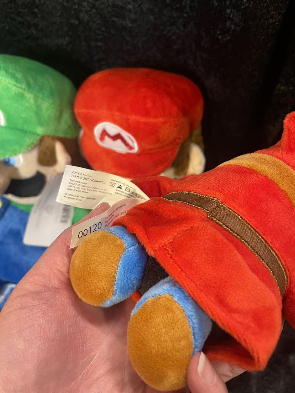 Nintendo Super Mario Video Game Plush Luigi Bob Omb Shy Guy 2018 2020 Brothers