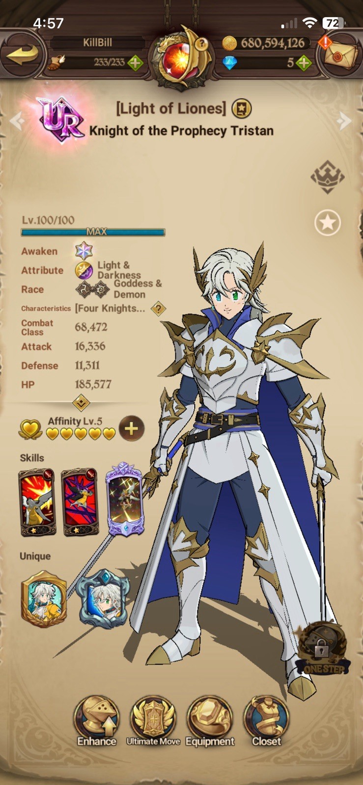 Global 7DS Grand Cross Account Up For Sale