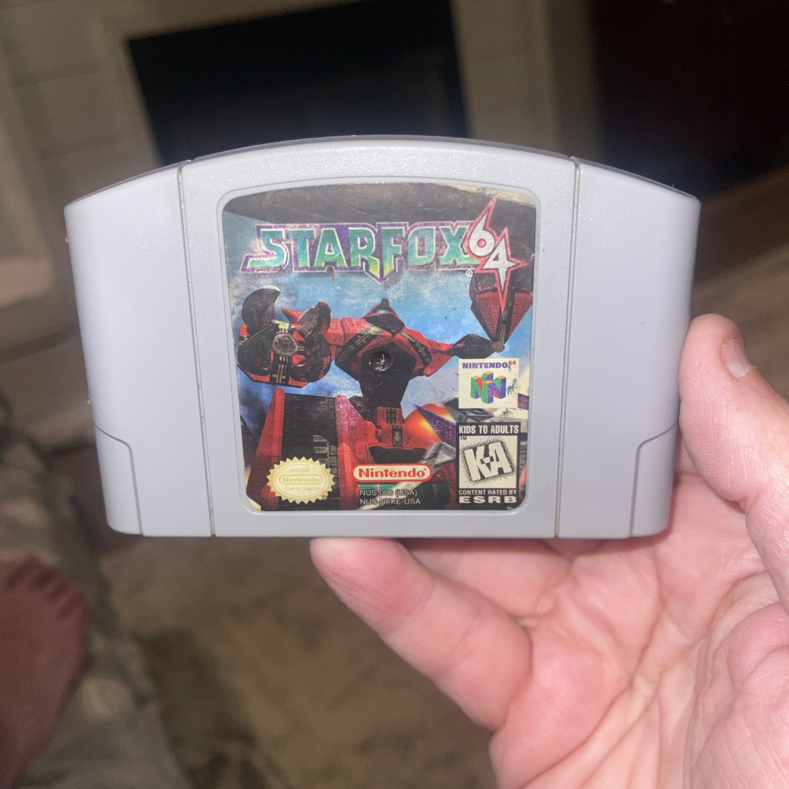 Star Fox 64 (Nintendo 64, 1997) – N64 Cartridge Only Authentic Tested Free Ship