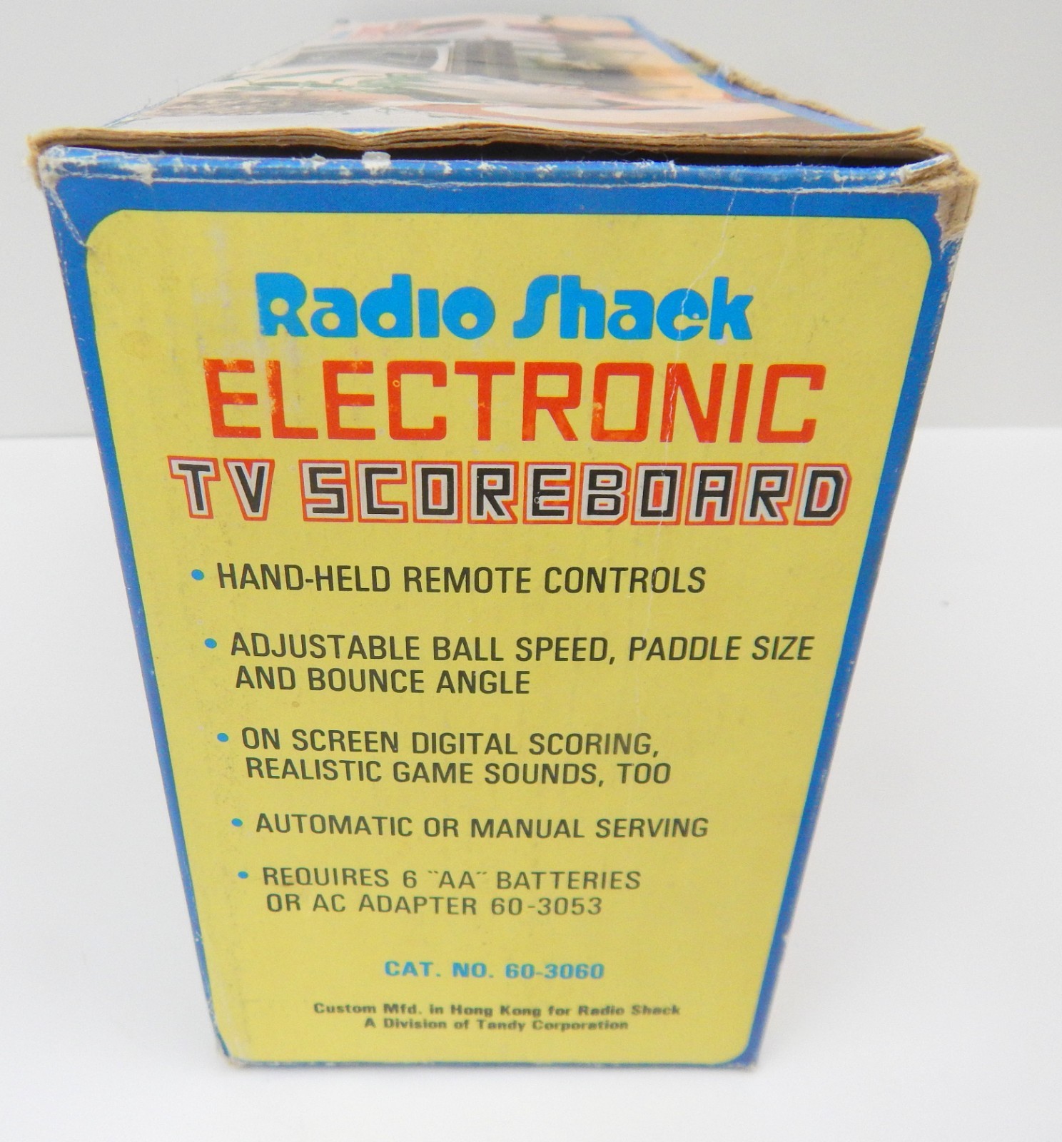 Radio Shack Electronic TV Scoreboard Videogame System Hong Kong
