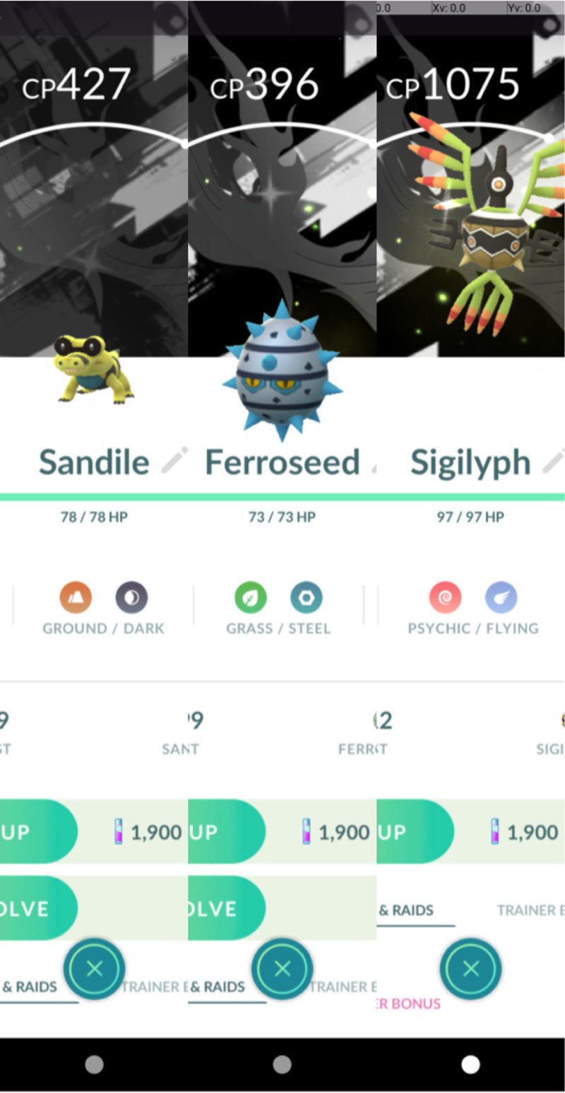 Shiny Special Background GOTour Unova 2025 – Trade 20kdust