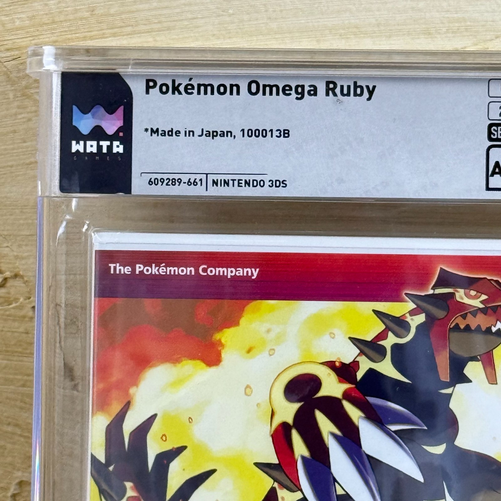 Pokémon Omega Ruby – WATA 9.8 A++ – Sealed 3DS – Investment Grade