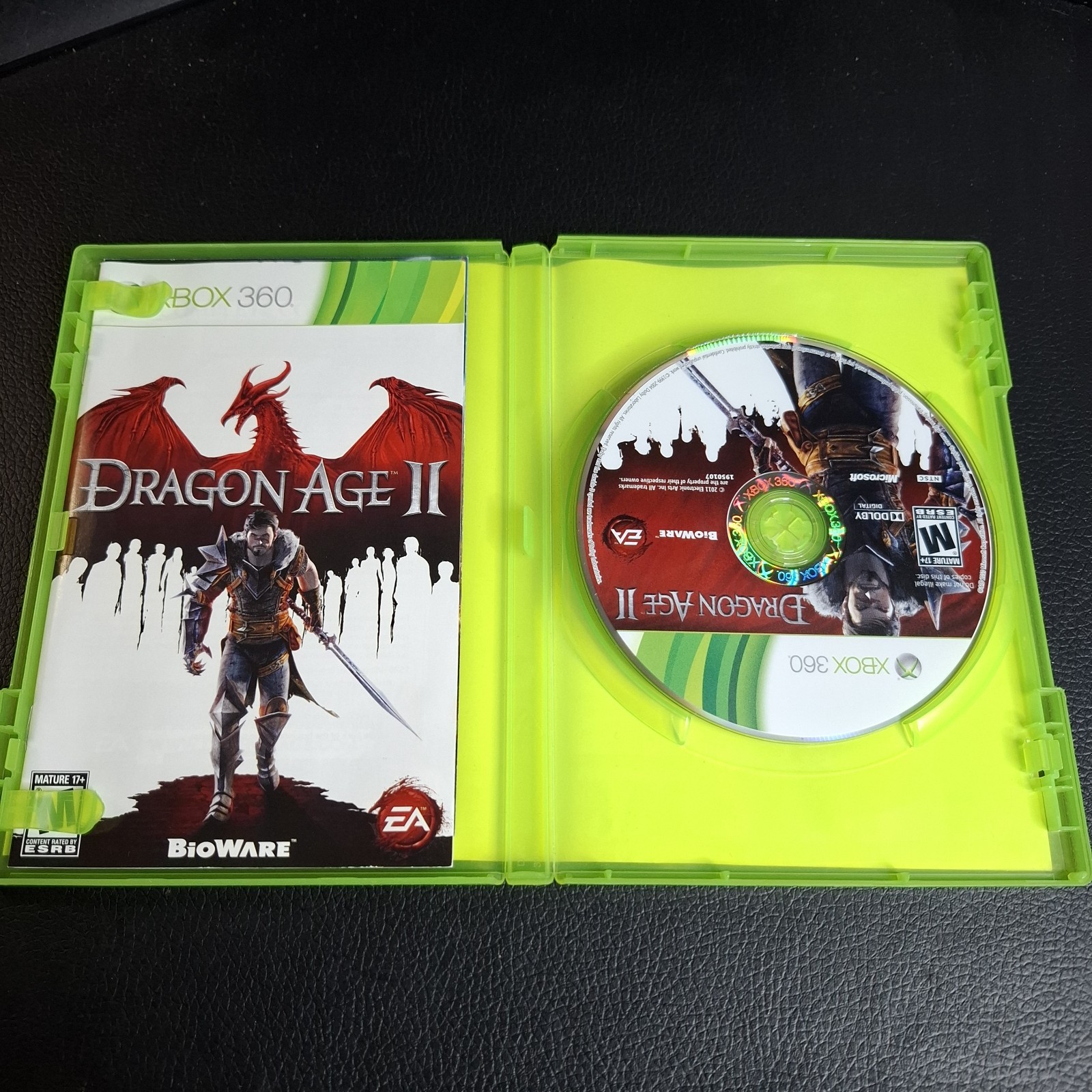 Dragon Age 2 Xbox 360 Microsoft Complete Tested Works