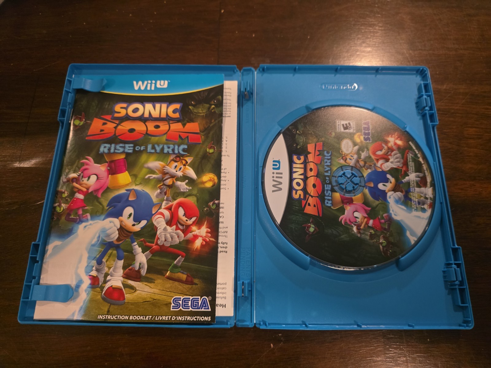Sonic Boom: Rise of Lyric – Nintendo Wii U CIB