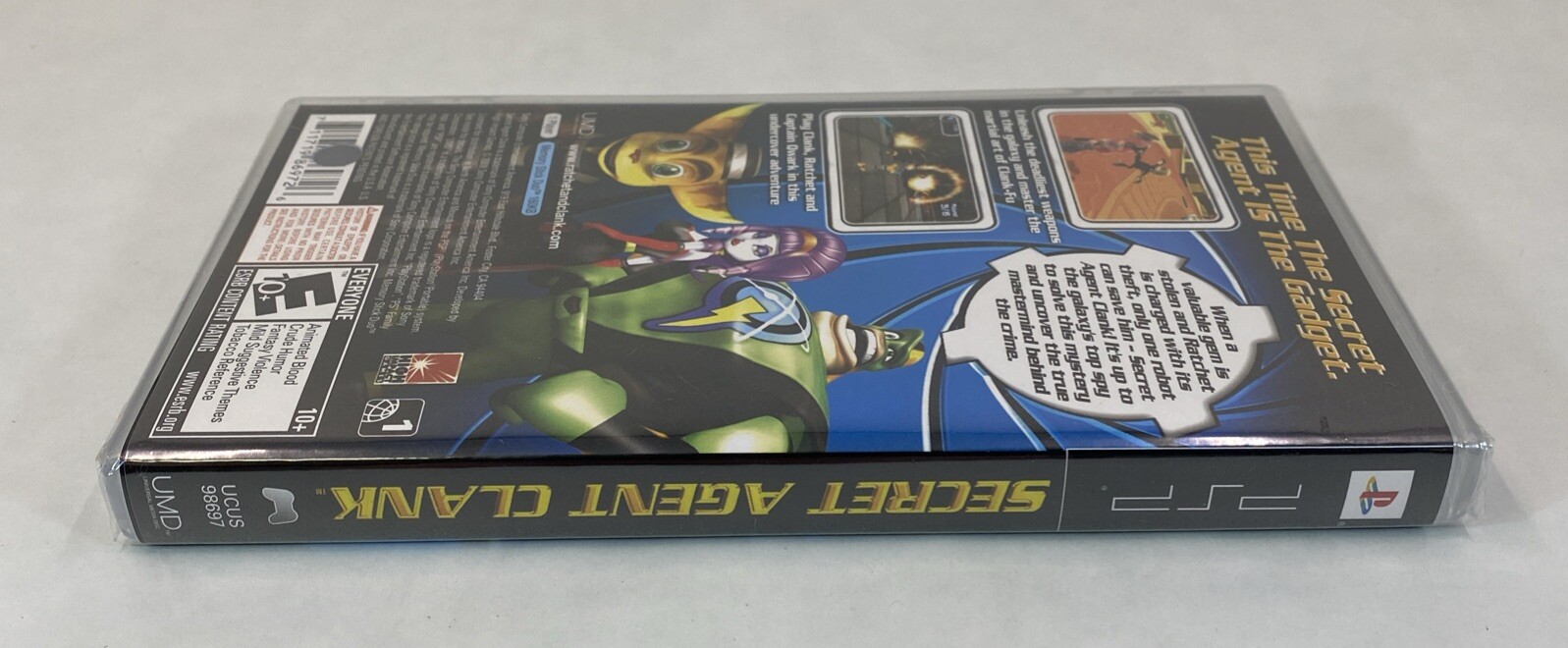Secret Agent Clank (PSP 2008) FACTORY SEALED Black Label BRAND NEW